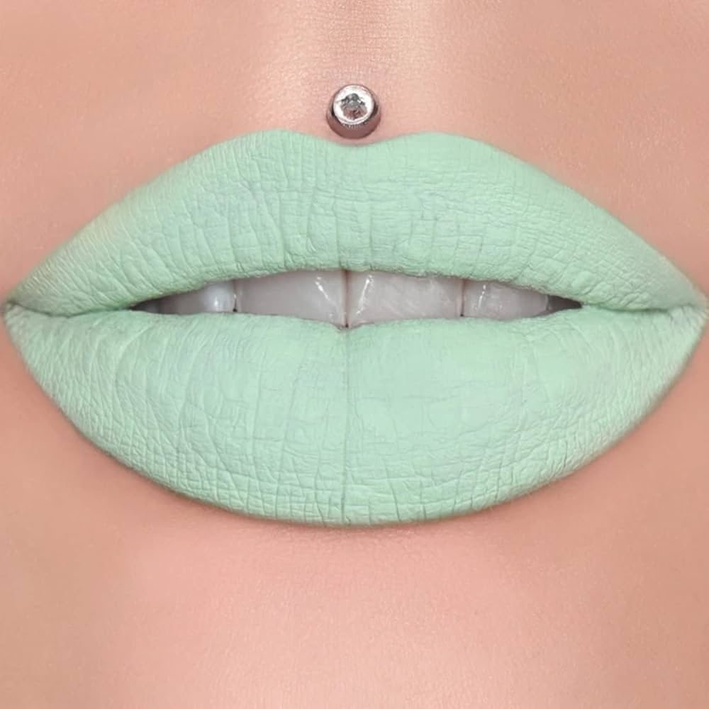 Jeffree Star Velour Liquid Lipstick - High Society (Mint Green/Matte Finish) NWB